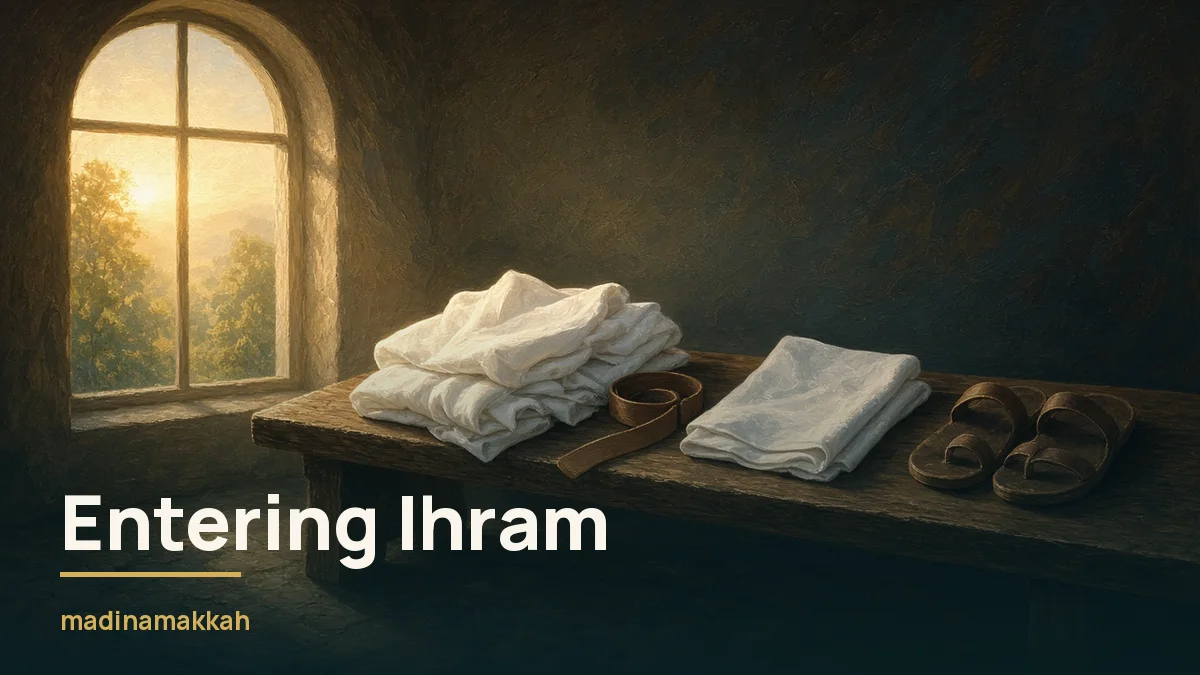 Entering Ihram: Clothes, Timing, and What to Avoid