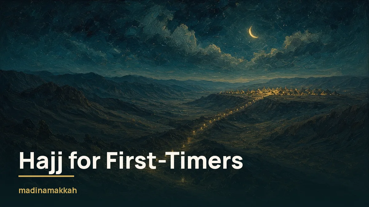 Hajj for First-Timers: An Overview of the Days