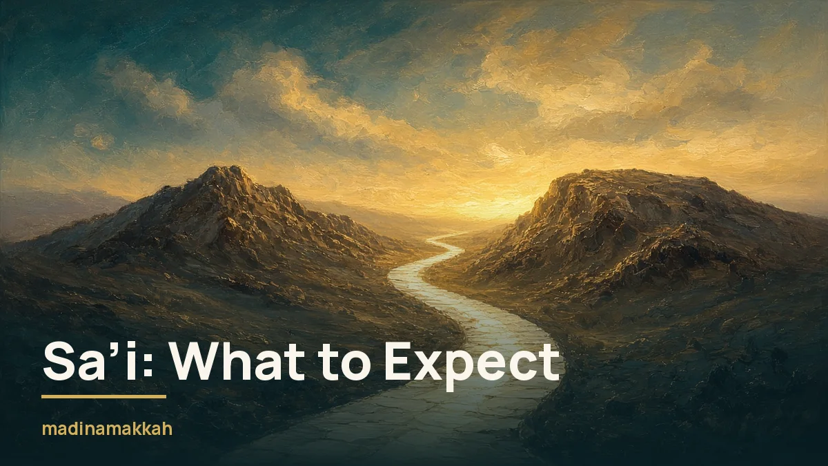 Sa’i Between Safa and Marwah: What to Expect
