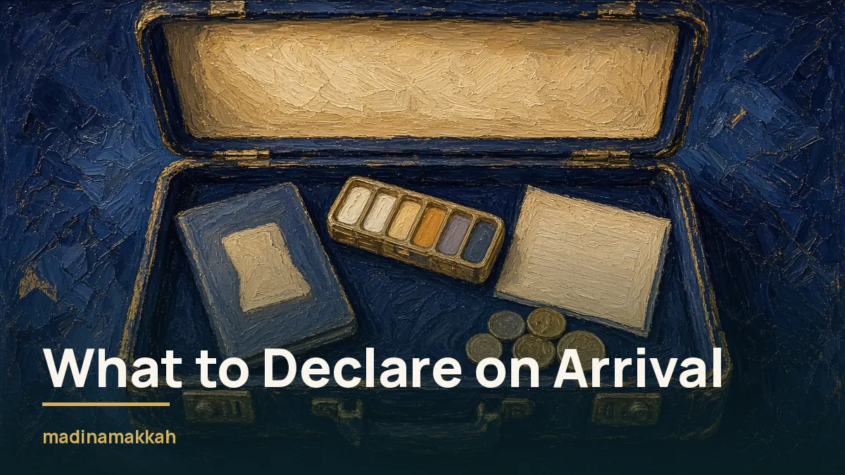 Saudi Customs for Umrah Pilgrims: Cash, Gold, Medicines and Gifts