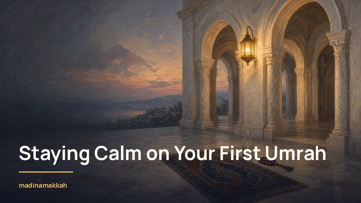 Staying Calm on Your First Umrah: Handling Nerves, Crowds, and Overwhelm