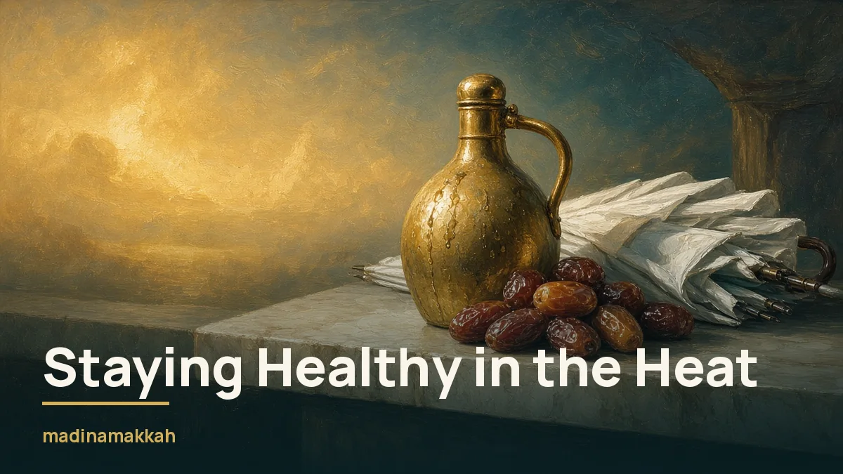 Staying Healthy in Heat and Crowds on Umrah