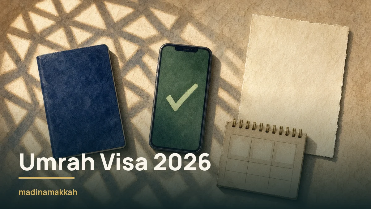 Umrah Visa 2026 via Nusuk: Fees, Validity and Download